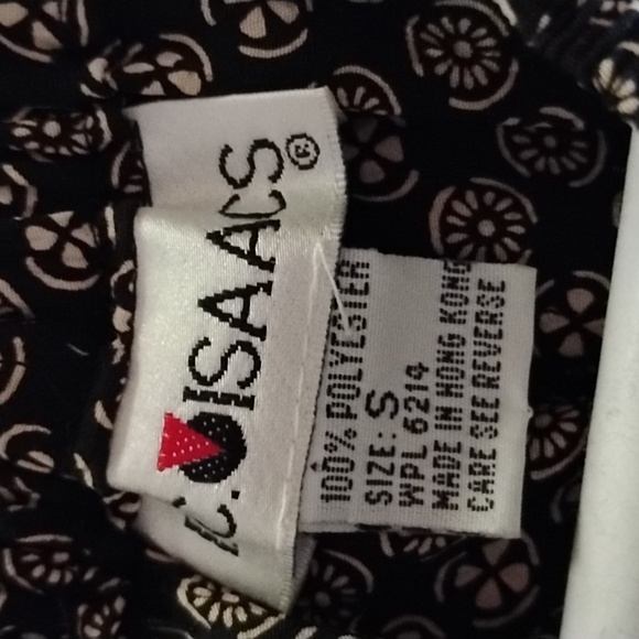 Women's Easy Care Elastic Waist Black And Tan Print Pants EUC. SMALL - Picture 4 of 6